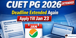 CUET PG 2026 Registration Deadline Extended Again @exams.nta.nic.in; Apply till January 23